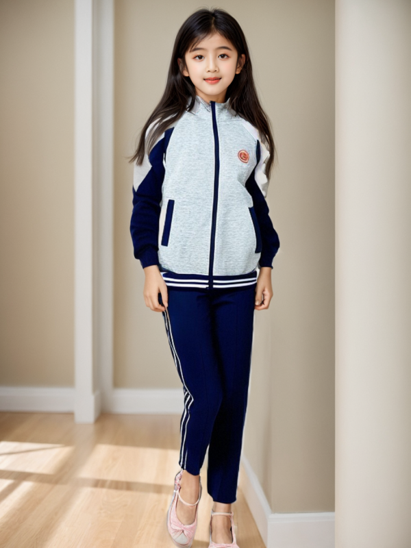 小學(xué)校服秋裝展示